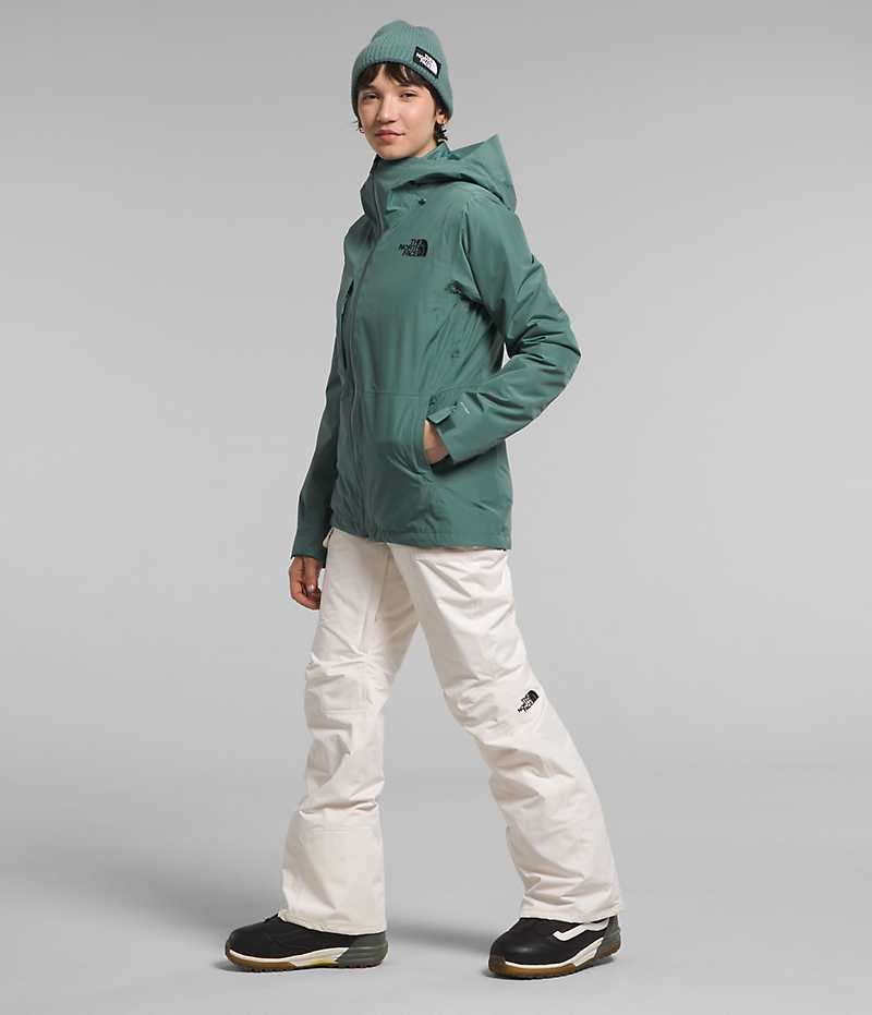 Green The North Face ThermoBall™ Eco Snow Triclimate® Women's Insulated Jacket | MALAYSIA CIJXSB