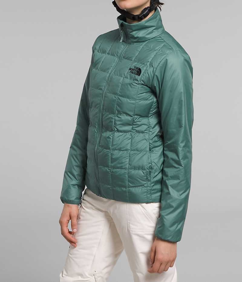 Green The North Face ThermoBall™ Eco Snow Triclimate® Women's Insulated Jacket | MALAYSIA CIJXSB