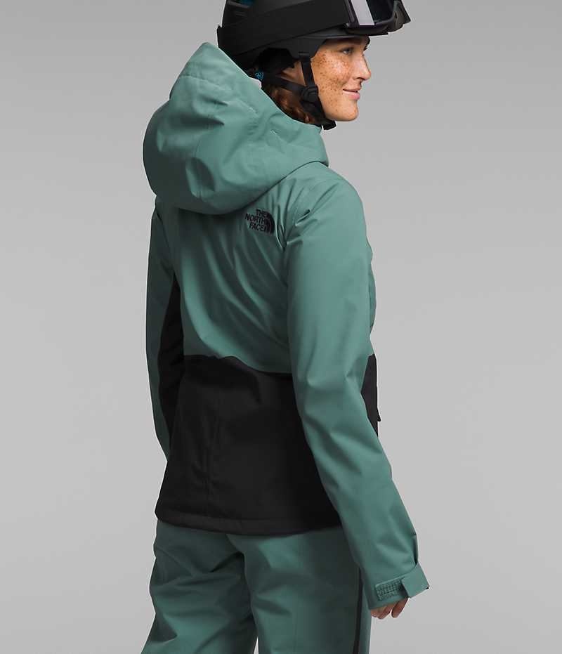 Green / Black The North Face Freedom Stretch Women's Insulated Jacket | MALAYSIA TJPRXS