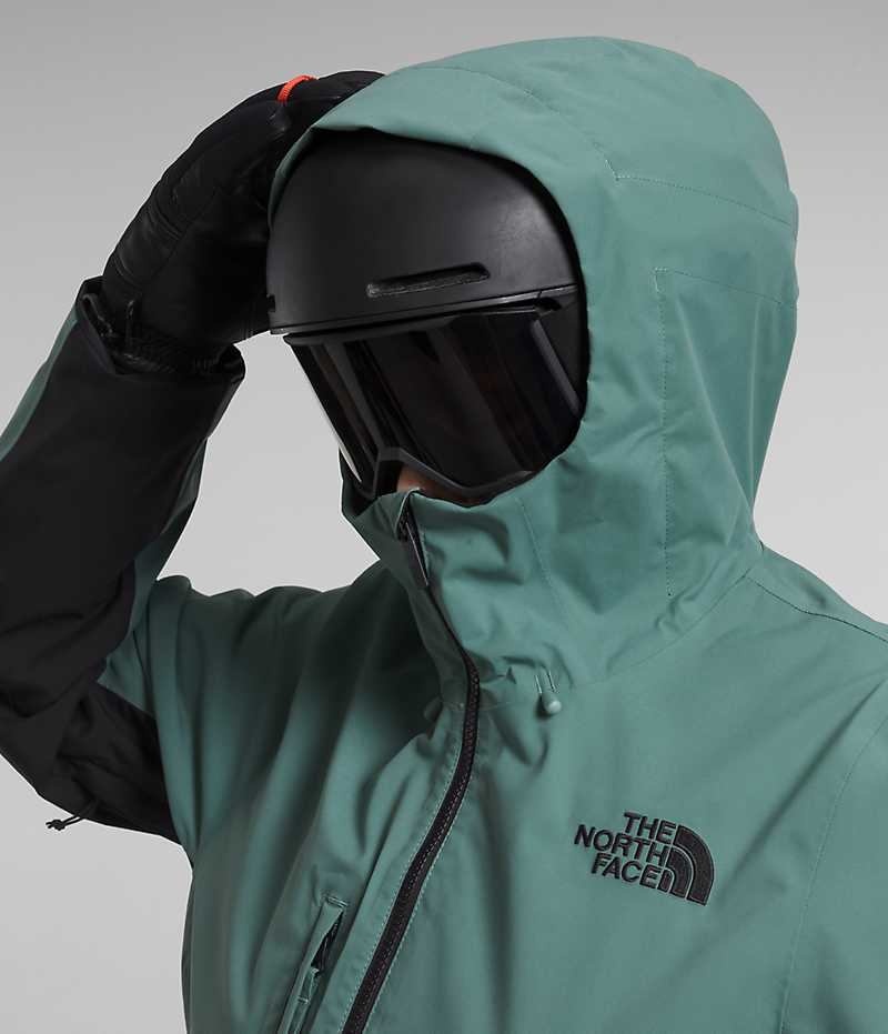 Green / Black The North Face Plus Freedom Stretch Women's Insulated Jacket | MALAYSIA QDCUYE