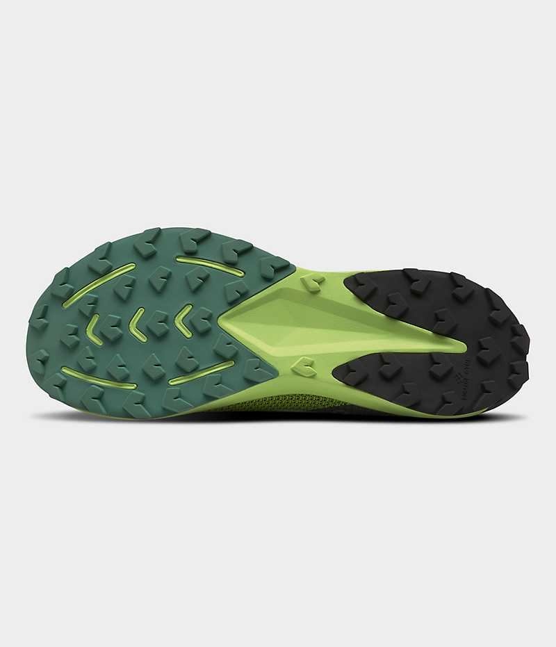 Green / Black The North Face Summit Series VECTIV Sky Men's Trail Running Shoes | MALAYSIA AXBZWN