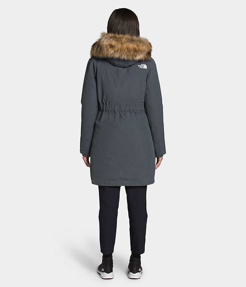 Grey The North Face Arctic Women's Coat | MALAYSIA VWFDIC