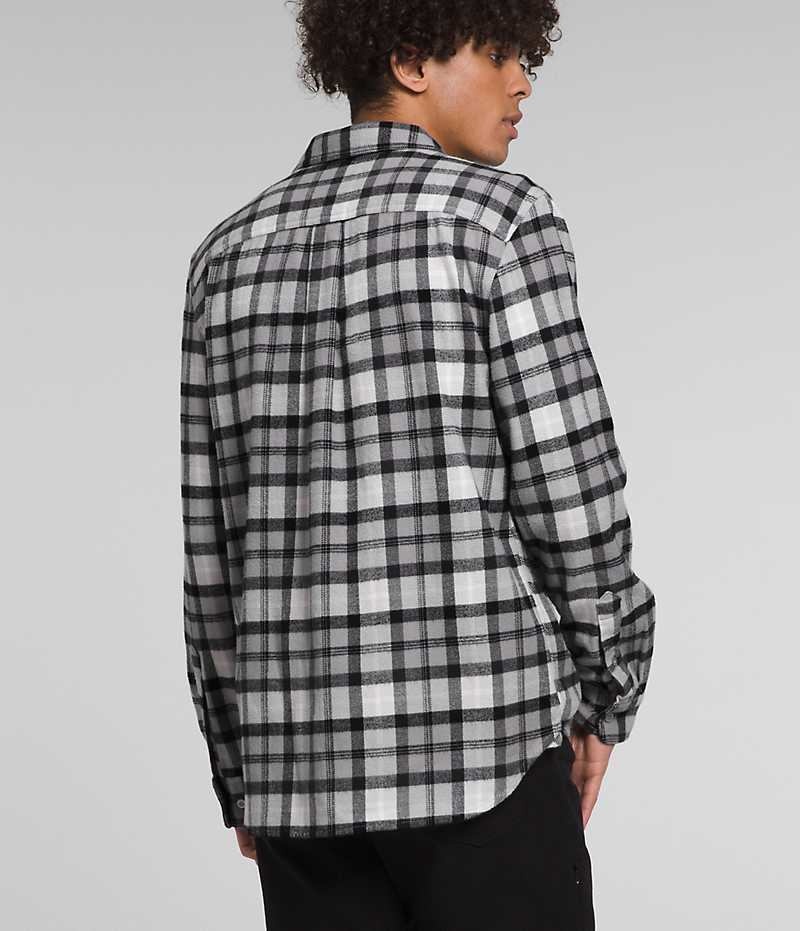 Grey The North Face Arroyo Flannel Men's Shirt | MALAYSIA XJUABC