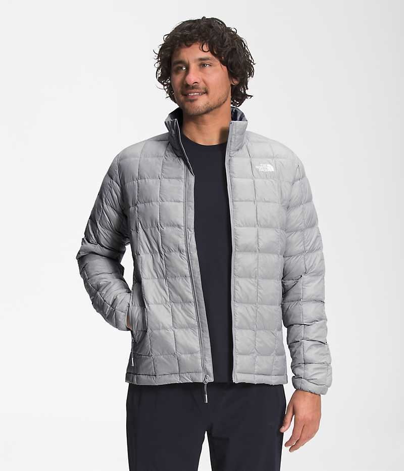 Grey The North Face ThermoBall™ Eco 2.0 Men\'s Puffer Jacket | MALAYSIA WGTJQU