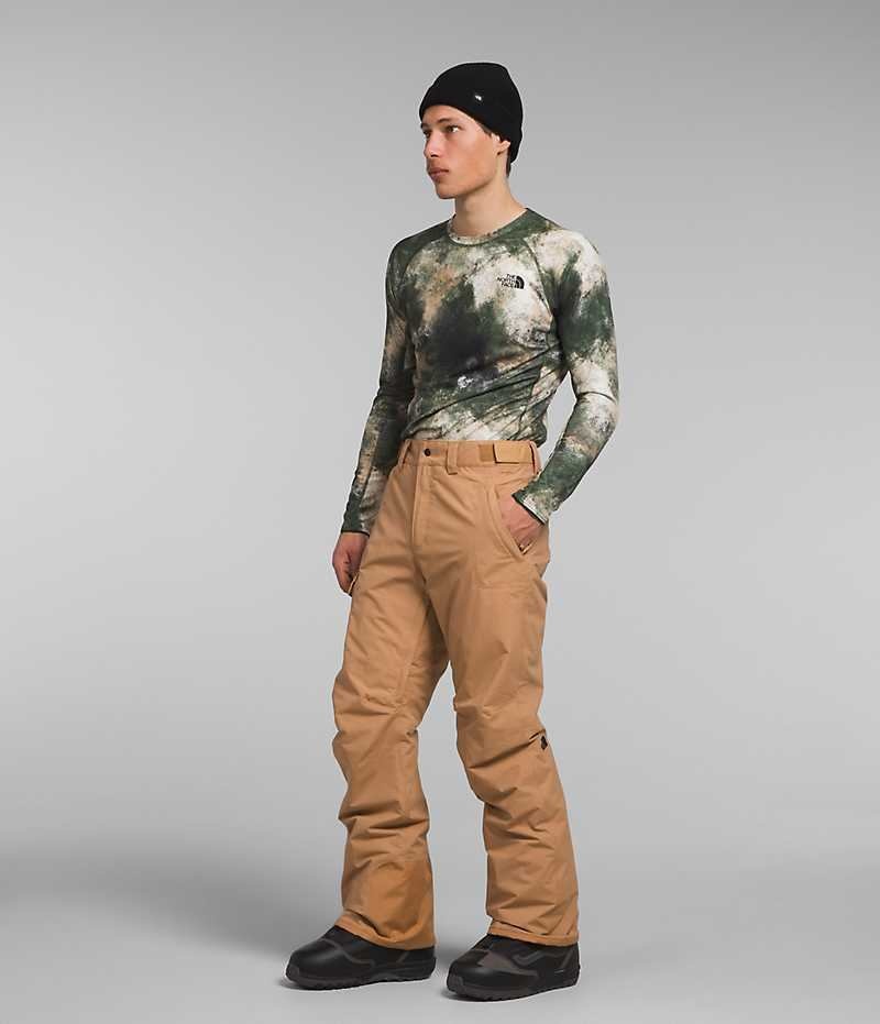 Khaki The North Face Freedom Men's Insulated Pants | MALAYSIA XDICNA