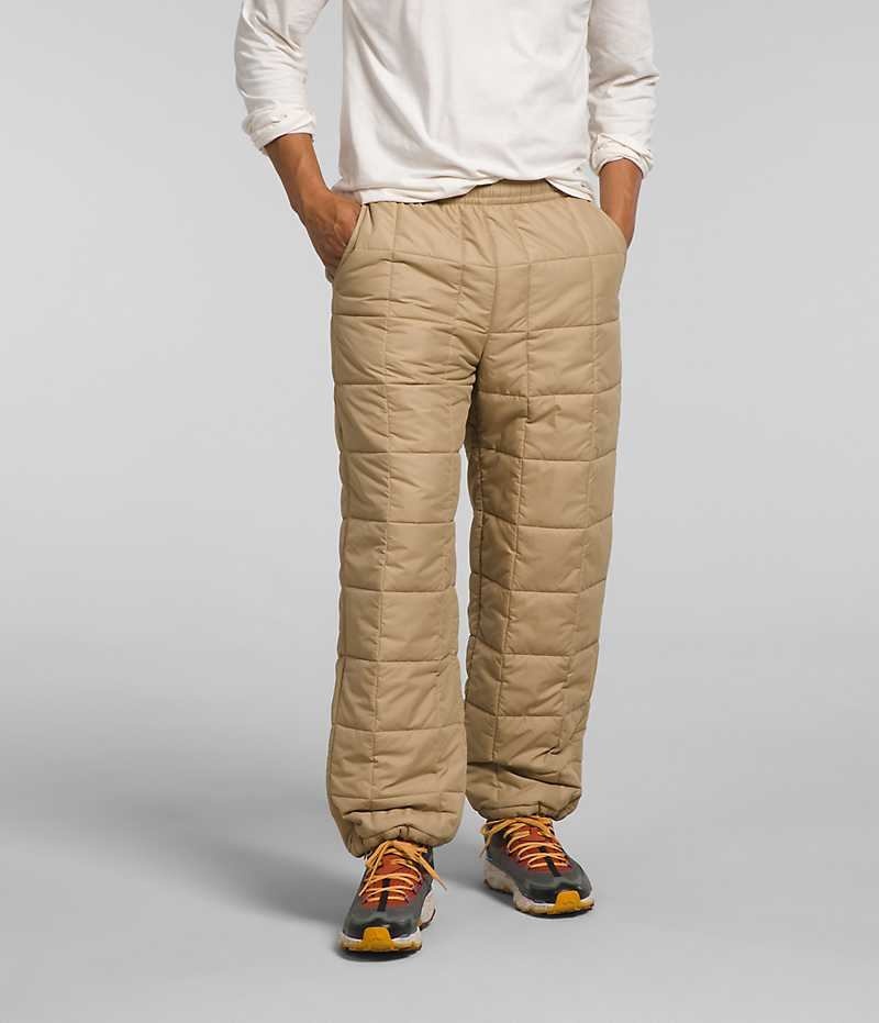 Khaki The North Face Lhotse Men\'s Pants | MALAYSIA IUDWQE