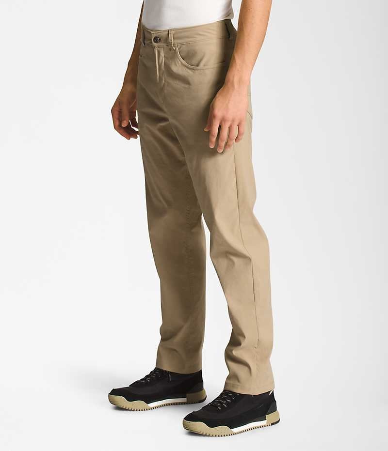 Khaki The North Face Sprag 5-Pocket Men's Pants | MALAYSIA PTVJWG