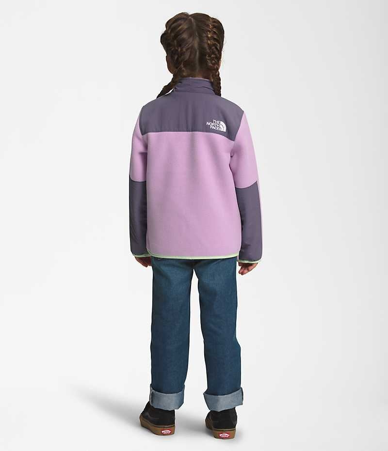 Lavender The North Face Denali Girls' Fleece Jacket | MALAYSIA COWEAI