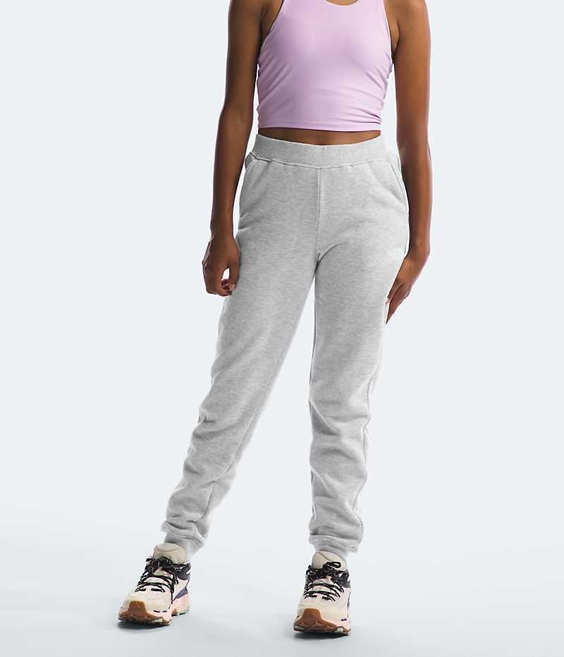 Light Grey The North Face Camp Fleece Girls\' Jogger | MALAYSIA QDRGYK