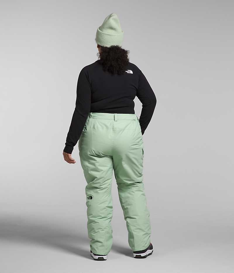 Mint The North Face Plus Freedom Women's Insulated Pants | MALAYSIA DHKPEF