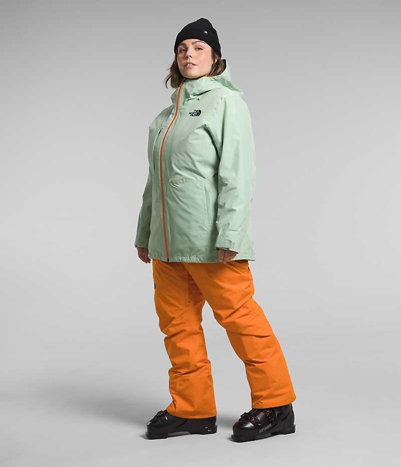 Mint The North Face Plus ThermoBall™ Eco Snow Triclimate® Women's Insulated Jacket | MALAYSIA YDWTSM