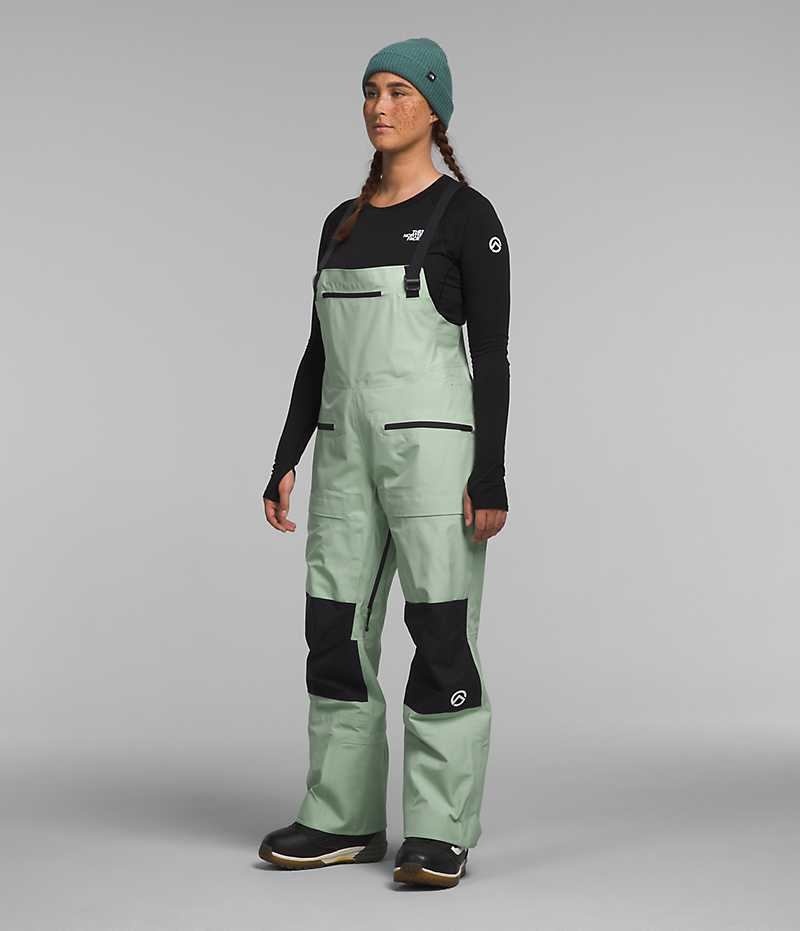 Mint The North Face Summit Series Verbier GTX Women's Bib Pants | MALAYSIA WYJIMC