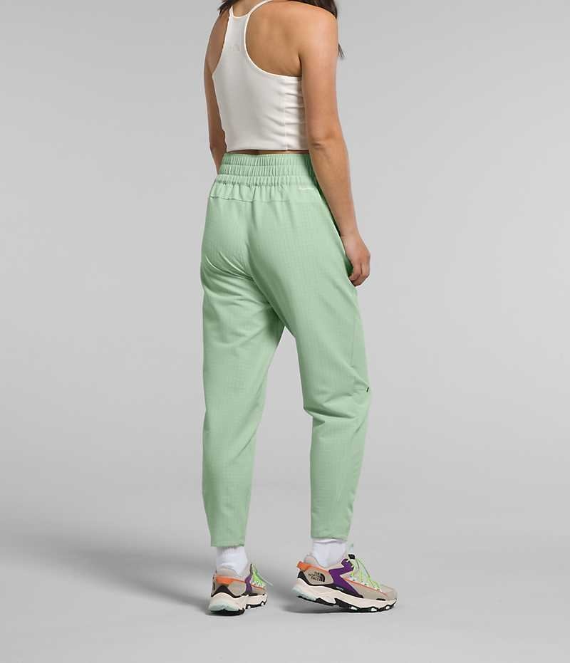 Mint The North Face Tekware™ Grid Women's Fleece Pants | MALAYSIA CHKFRA