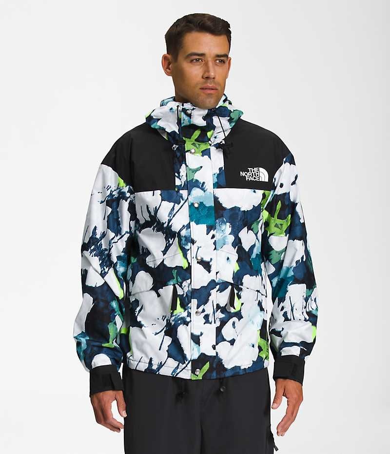 Navy The North Face 86 Retro Mountain Men\'s Rain Jacket | MALAYSIA SJZMEU