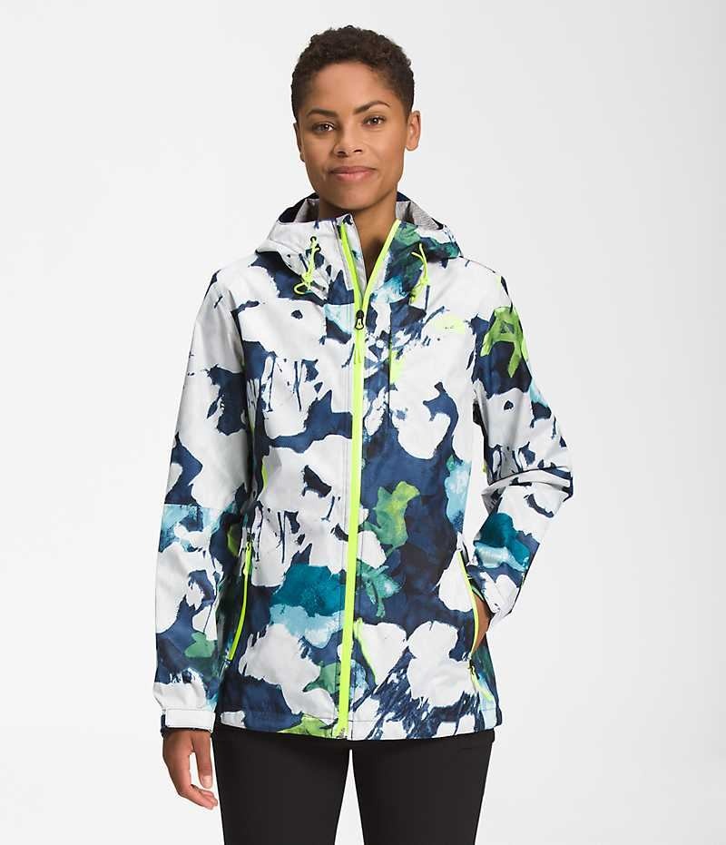 Navy The North Face Alta Vista Women\'s Rain Jacket | MALAYSIA HZGBXN