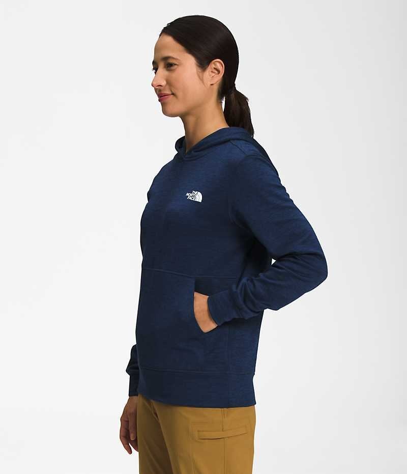 Navy The North Face Canyonlands Pullover Women's Hoodie | MALAYSIA CFKOAH