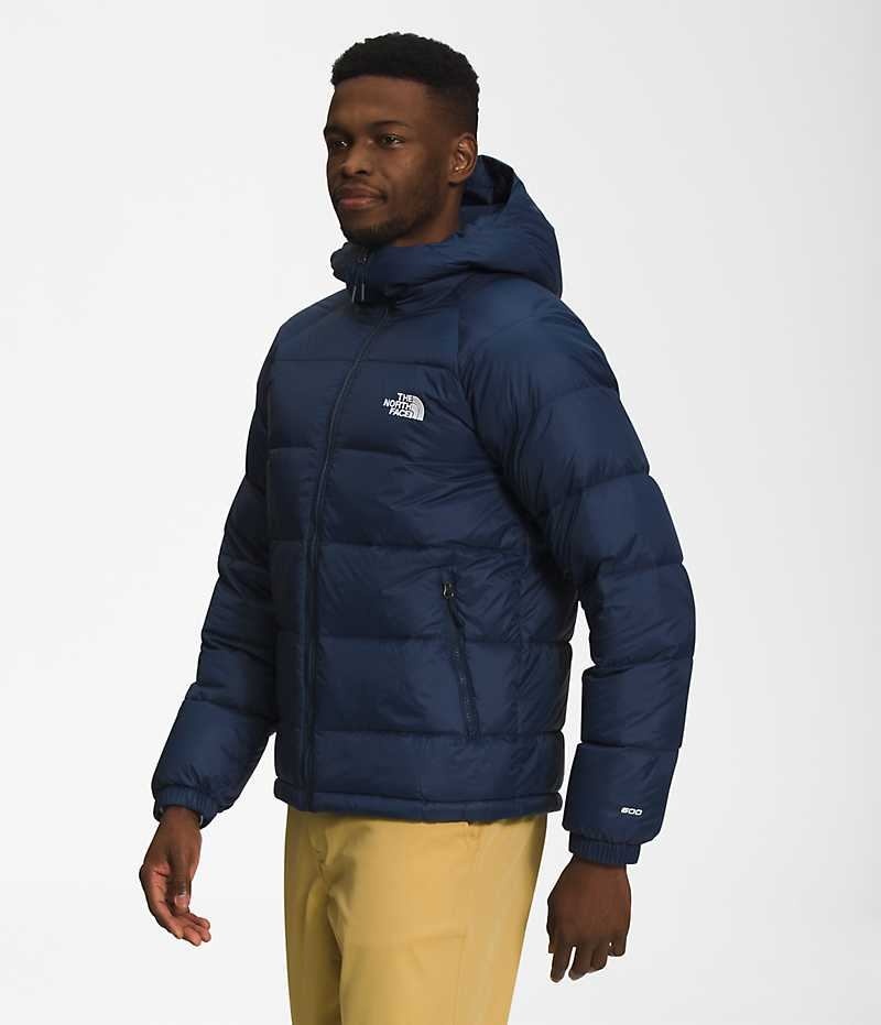 Navy The North Face Hydrenalite™ Hoodie Men's Puffer Jacket | MALAYSIA RBDTYU