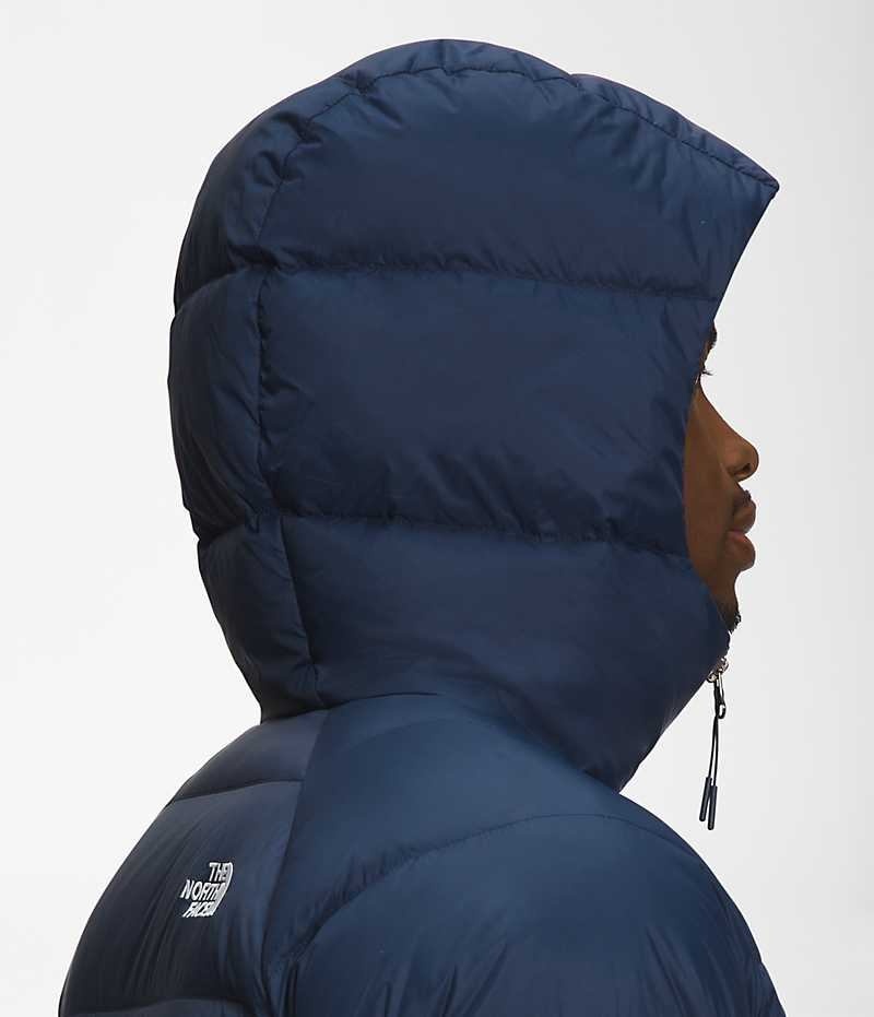 Navy The North Face Hydrenalite™ Hoodie Men's Puffer Jacket | MALAYSIA RBDTYU