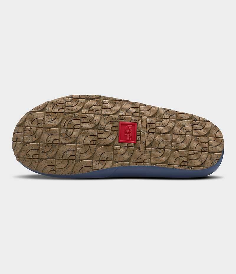 Navy The North Face ThermoBall™ Traction V Men's Mules | MALAYSIA FWJTEM