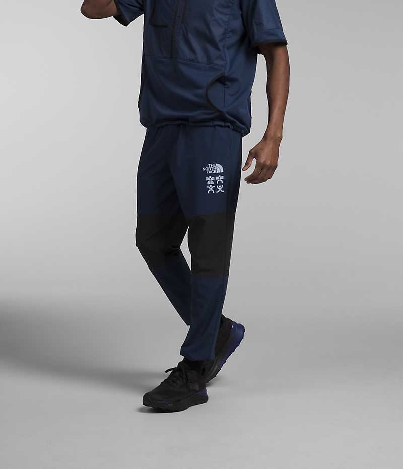 Navy / Black The North Face Trailwear OKT Men's Jogger | MALAYSIA JZYWME