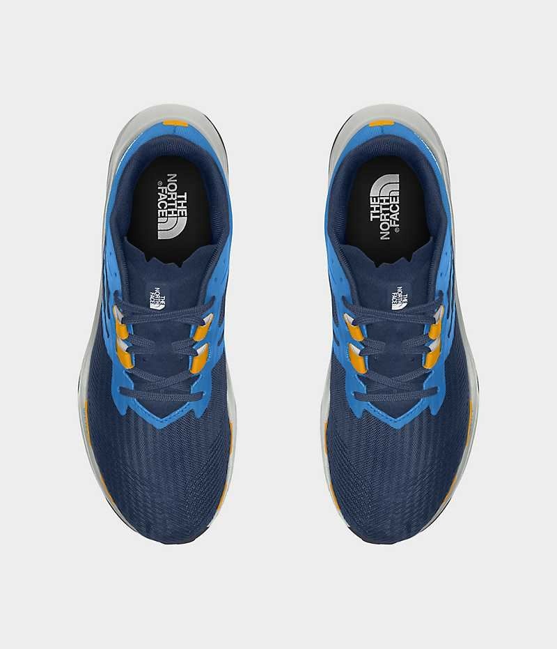 Navy / Blue The North Face VECTIV Eminus Men's Trail Running Shoes | MALAYSIA REVCQD