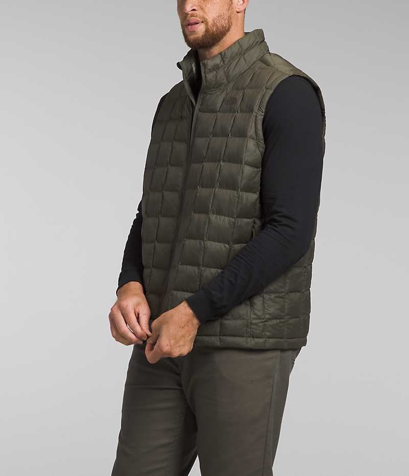 Olive The North Face Big ThermoBall™ Eco 2.0 Men's Down Vest | MALAYSIA EIHDGT