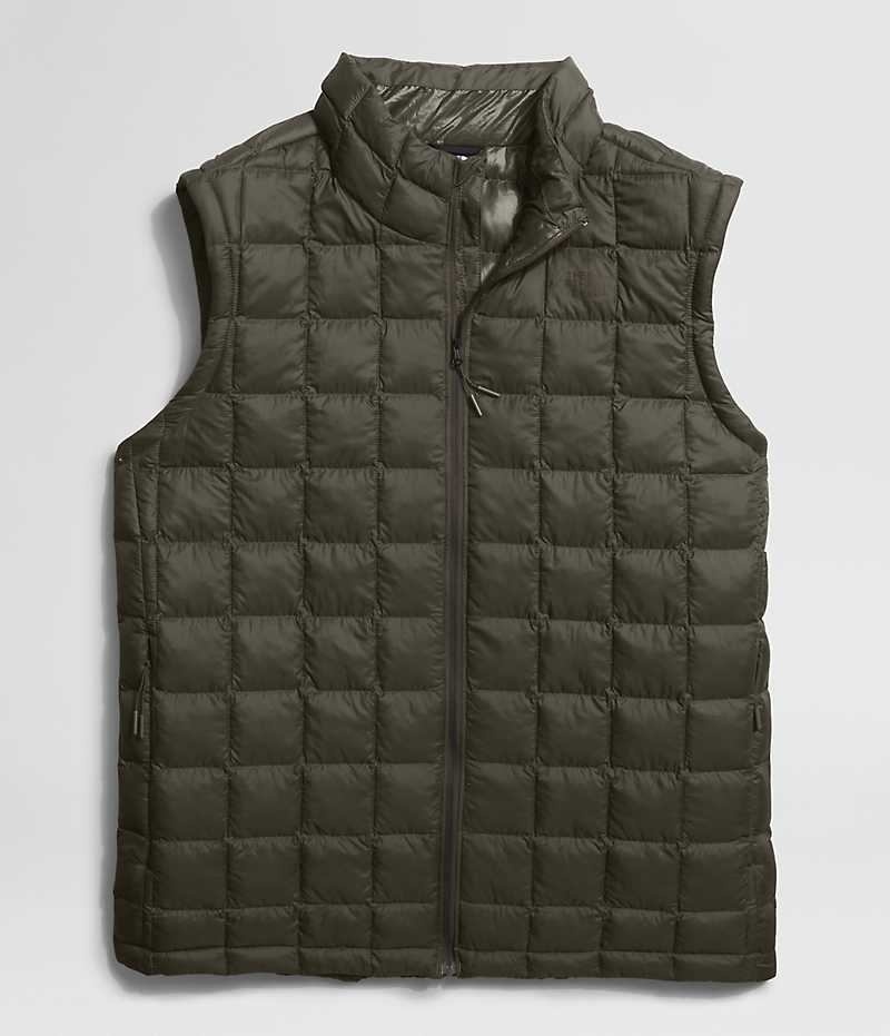 Olive The North Face Big ThermoBall™ Eco 2.0 Men's Down Vest | MALAYSIA EIHDGT