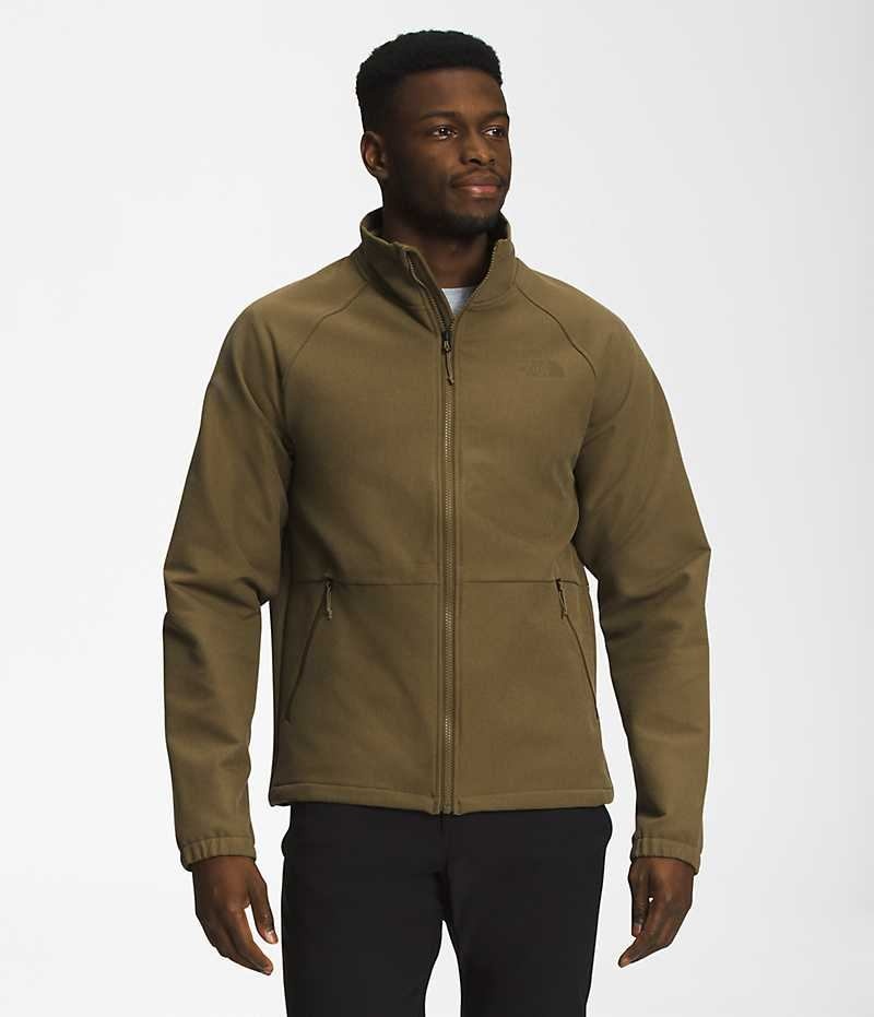 Olive The North Face Camden Men\'s Softshell Jacket | MALAYSIA PLBNST