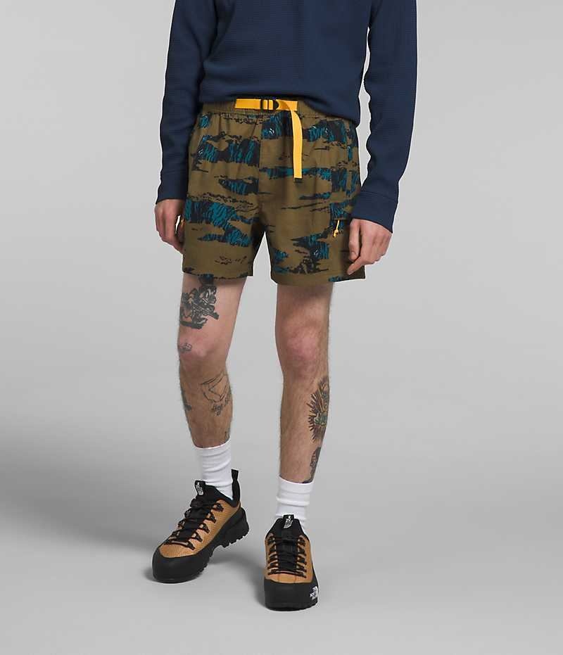 Olive The North Face Class V Belted Men\'s Shorts | MALAYSIA OVIRLS