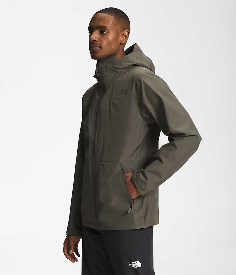 Olive The North Face Dryzzle FUTURELIGHT™ Men's Rain Jacket | MALAYSIA COUTVW