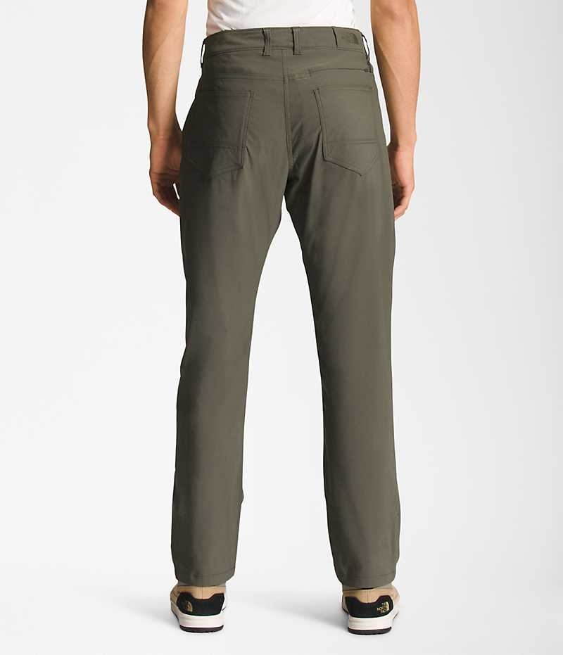 Olive The North Face Sprag 5-Pocket Men's Pants | MALAYSIA EABCUH