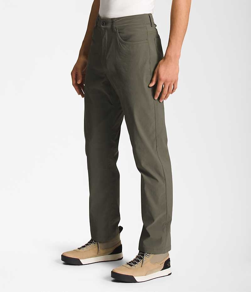 Olive The North Face Sprag 5-Pocket Men's Pants | MALAYSIA EABCUH