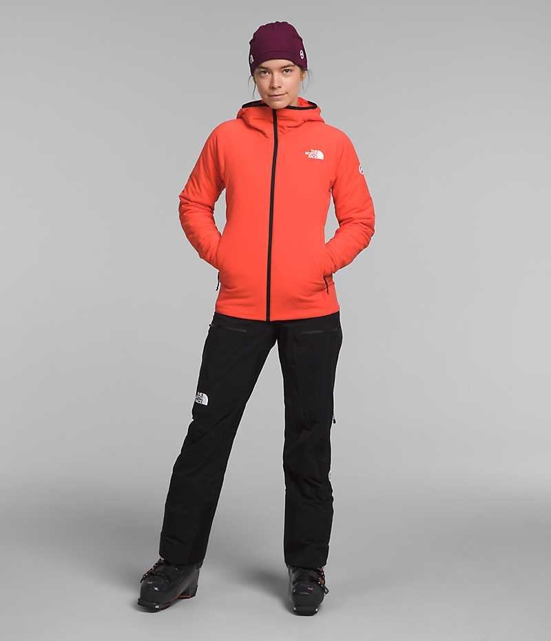 Orange The North Face Summit Series Casaval Hoodie Women's Hybrid Jacket | MALAYSIA ZRYOPG