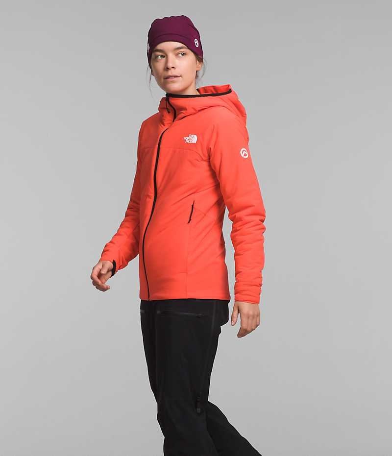 Orange The North Face Summit Series Casaval Hoodie Women's Hybrid Jacket | MALAYSIA ZRYOPG