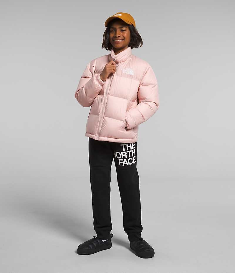 Pink The North Face 1996 Retro Nuptse Boys\' Puffer Jacket | MALAYSIA ISQUOR