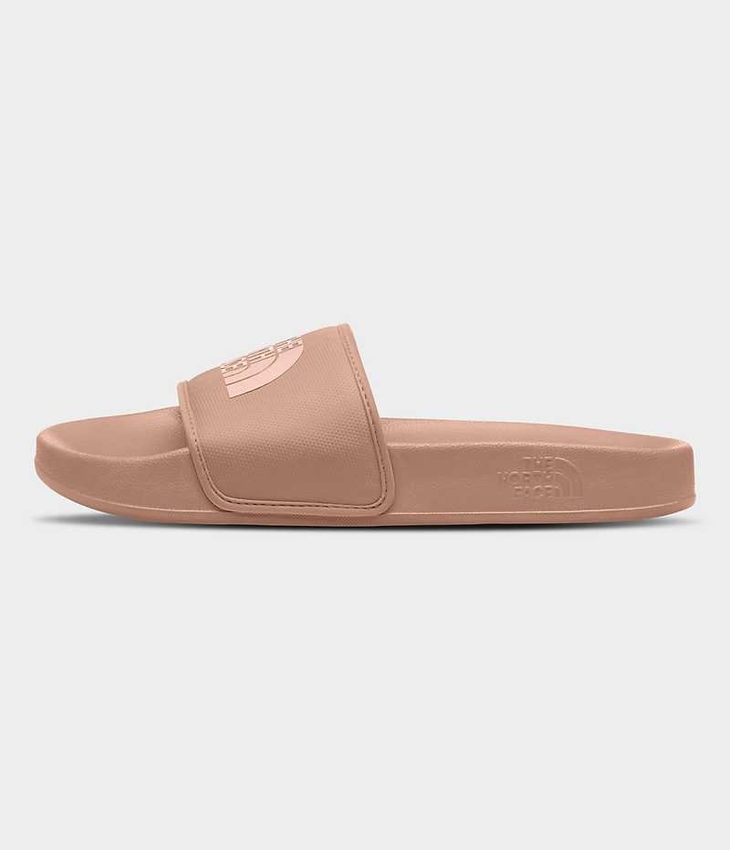 Pink The North Face Base Camp III Women\'s Slides | MALAYSIA WYXJSI