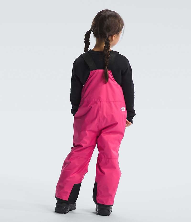 Pink The North Face Freedom Insulated Girls' Bib Pants | MALAYSIA CXRAIJ