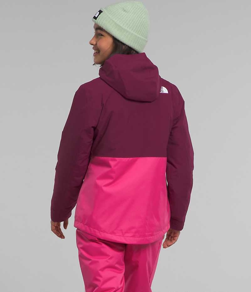 Pink The North Face Freedom Triclimate® Girls' Softshell Jacket | MALAYSIA PANWMC