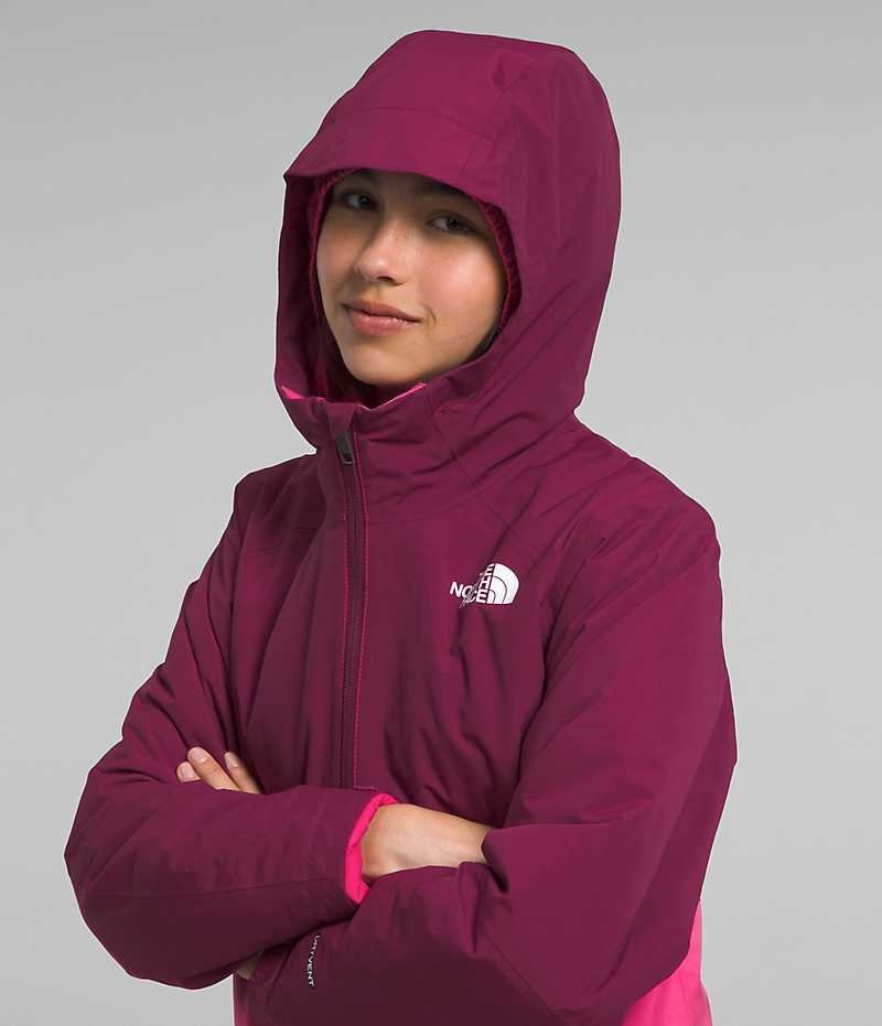 Pink The North Face Freedom Triclimate® Girls' Softshell Jacket | MALAYSIA PANWMC