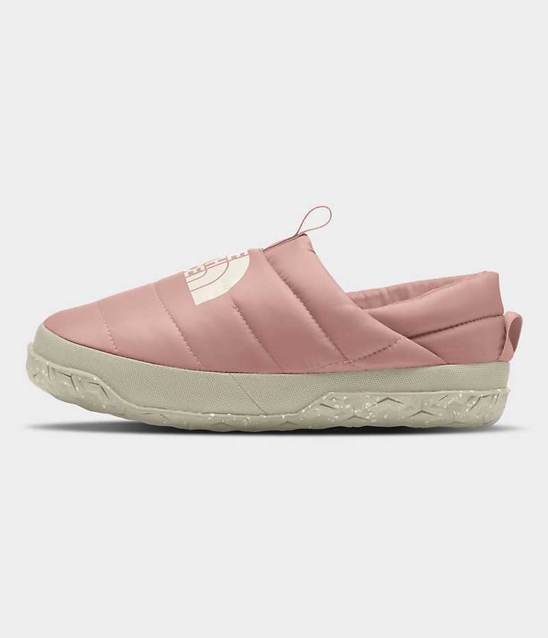 Pink The North Face Nuptse Women\'s Mules | MALAYSIA URBVAZ