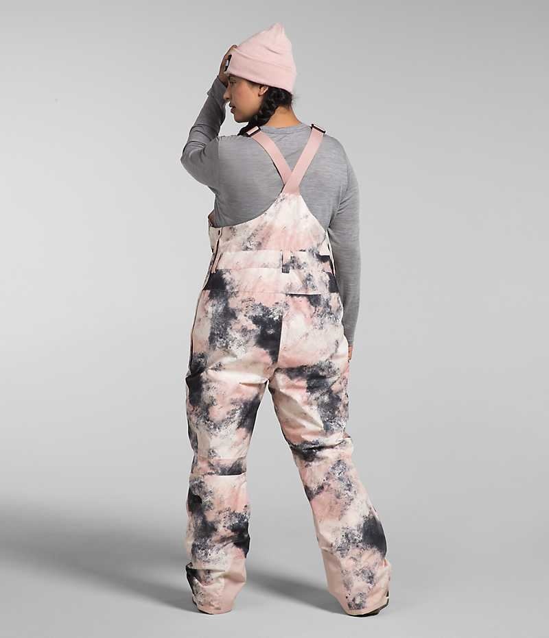 Pink The North Face Plus Freedom Insulated Women's Bib Pants | MALAYSIA ZDCWHG