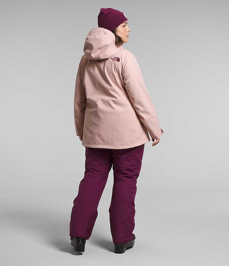 Pink The North Face Plus Freedom Stretch Women's Insulated Jacket | MALAYSIA OMSVYZ