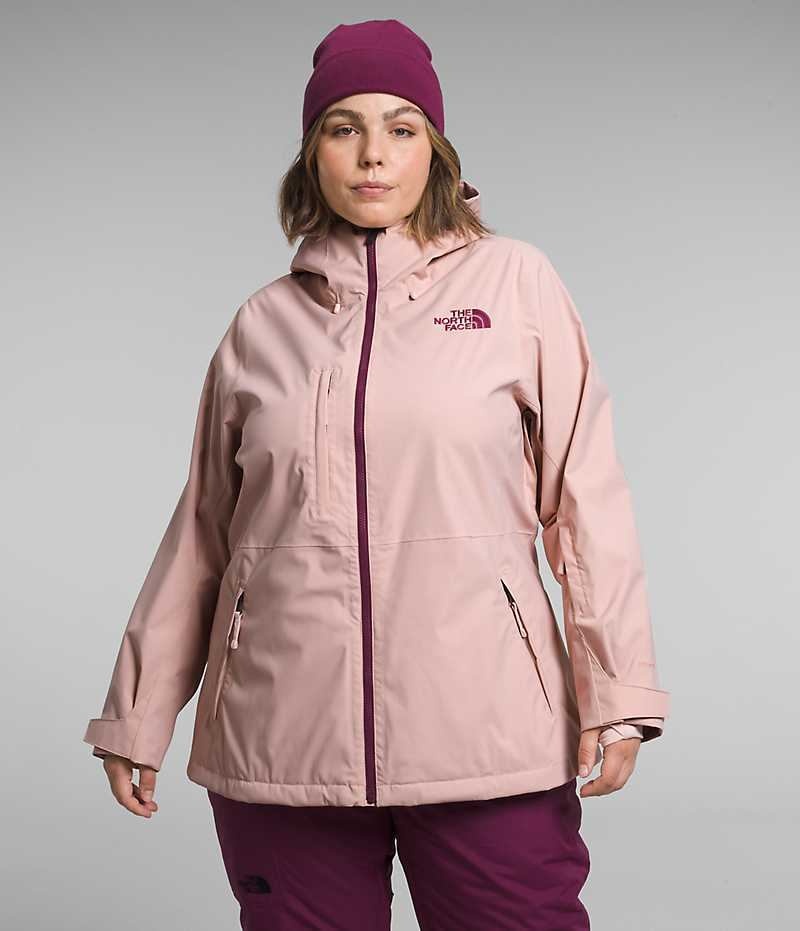 Pink The North Face Plus Freedom Stretch Women\'s Insulated Jacket | MALAYSIA OMSVYZ