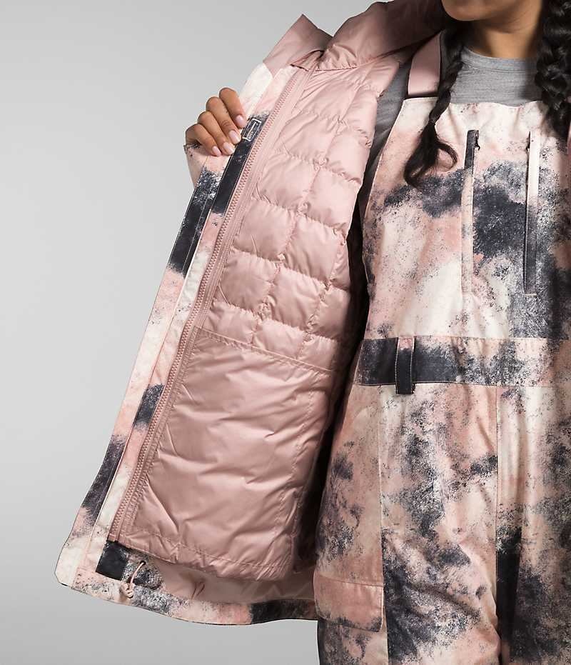 Pink The North Face Plus ThermoBall™ Eco Snow Triclimate® Women's Insulated Jacket | MALAYSIA XBRACT