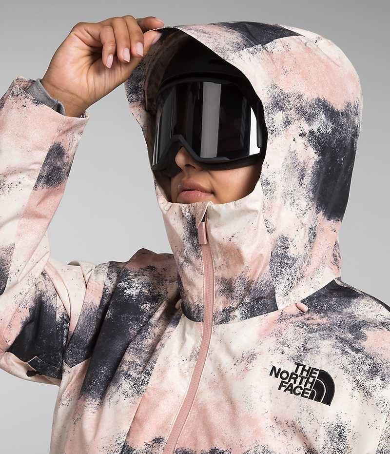 Pink The North Face Plus ThermoBall™ Eco Snow Triclimate® Women's Insulated Jacket | MALAYSIA XBRACT