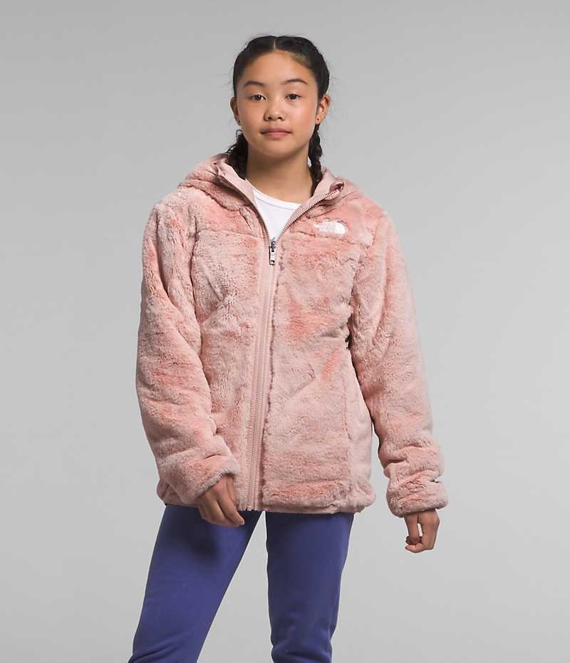 Pink The North Face Reversible Mossbud Girls' Coat | MALAYSIA WEBRHD