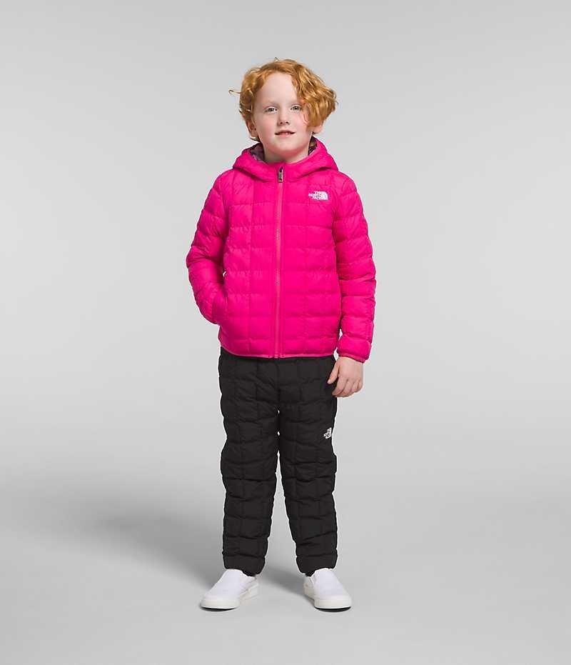 Pink The North Face Reversible ThermoBall™ Hooded Boys\' Puffer Jacket | MALAYSIA AGRIZC