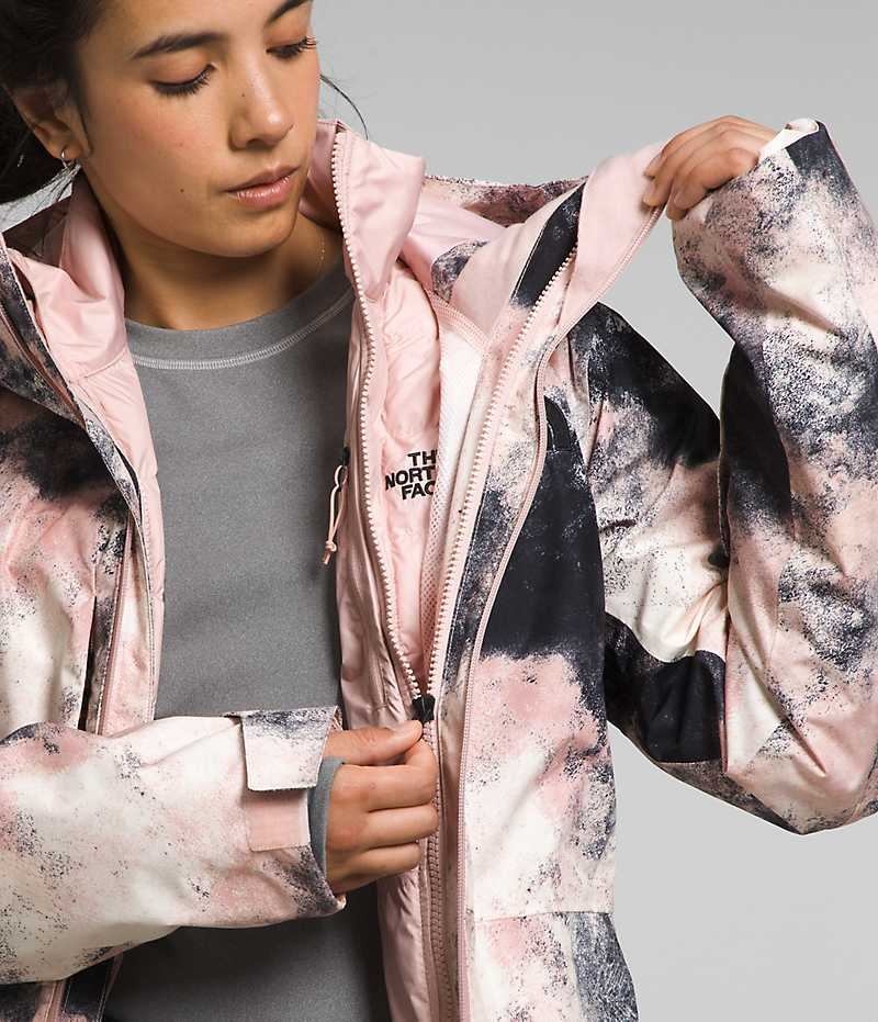 Pink The North Face ThermoBall™ Eco Snow Triclimate® Women's Insulated Jacket | MALAYSIA OEYSLW