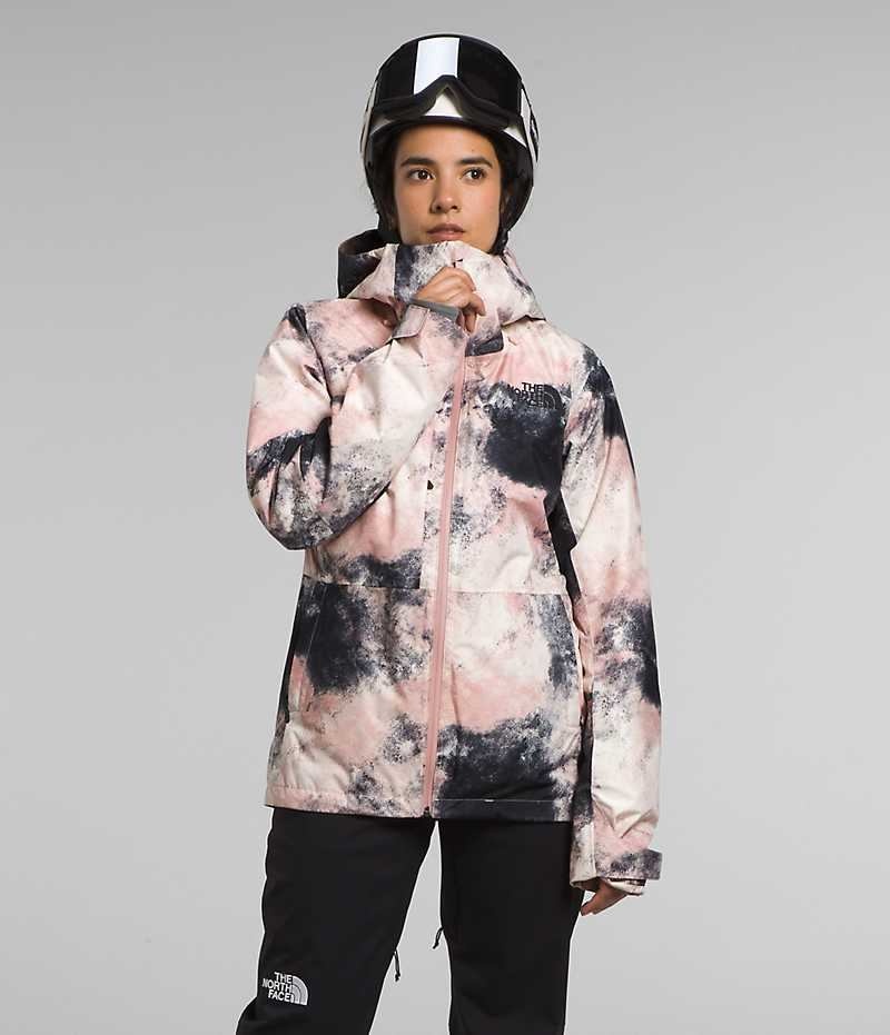 Pink The North Face ThermoBall™ Eco Snow Triclimate® Women\'s Insulated Jacket | MALAYSIA OEYSLW