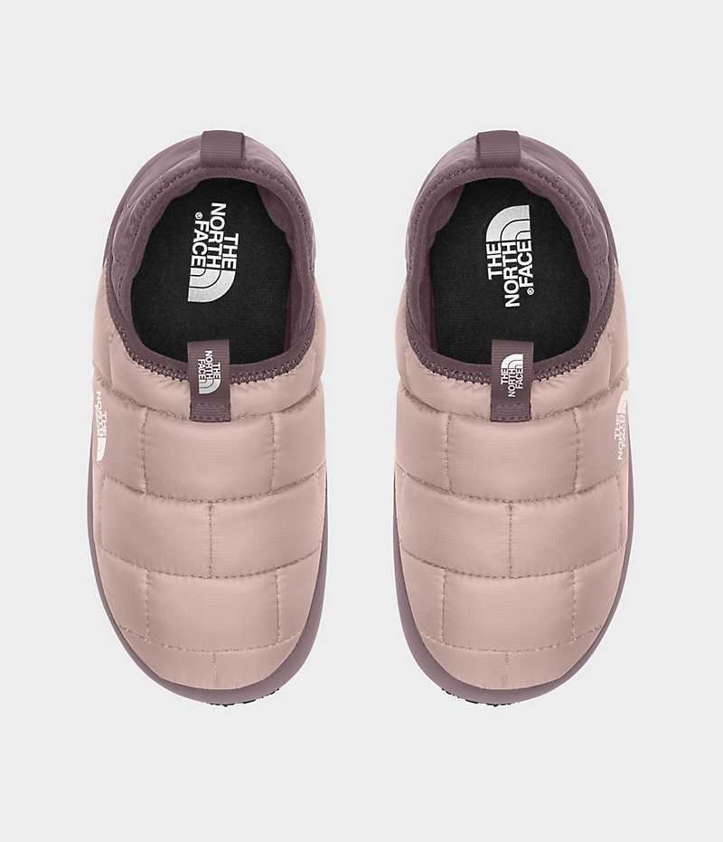 Pink The North Face ThermoBall™ Traction II Girls' Mules | MALAYSIA GTSBEQ